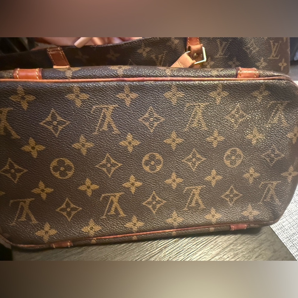 Louis Vuitton Brown SAC Monogram Tote Bag - Picture 7 of 16